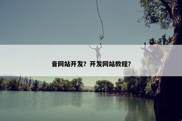 音网站开发？开发网站教程？