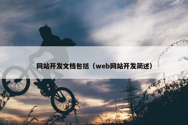 网站开发文档包括（web网站开发简述）