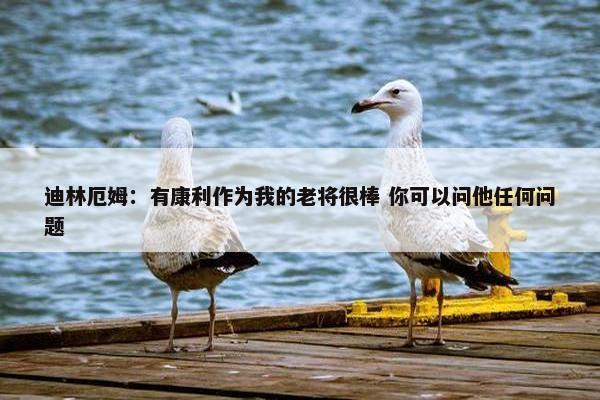 迪林厄姆：有康利作为我的老将很棒 你可以问他任何问题