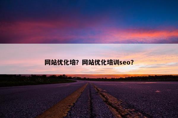 网站优化培？网站优化培训seo？