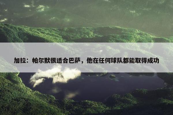 加拉：帕尔默很适合巴萨，他在任何球队都能取得成功