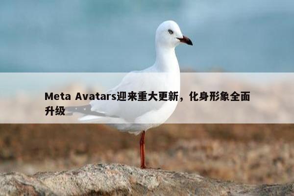 Meta Avatars迎来重大更新，化身形象全面升级