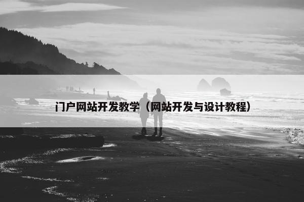 门户网站开发教学（网站开发与设计教程）