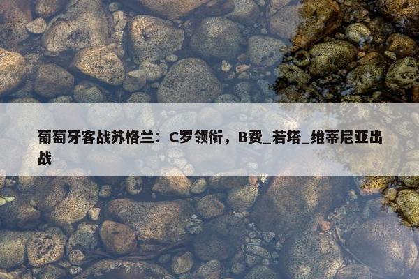 葡萄牙客战苏格兰：C罗领衔，B费_若塔_维蒂尼亚出战