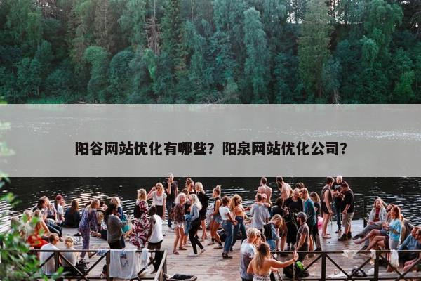 阳谷网站优化有哪些？阳泉网站优化公司？