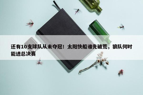 还有10支球队从未夺冠！太阳快船谁先破荒，狼队何时能进总决赛