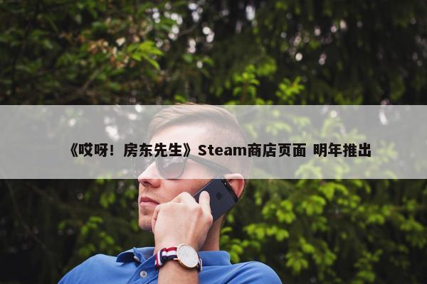 《哎呀！房东先生》Steam商店页面 明年推出