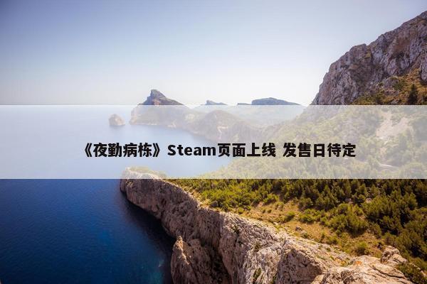 《夜勤病栋》Steam页面上线 发售日待定