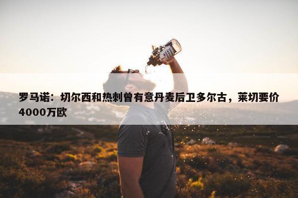 罗马诺：切尔西和热刺曾有意丹麦后卫多尔古，莱切要价4000万欧