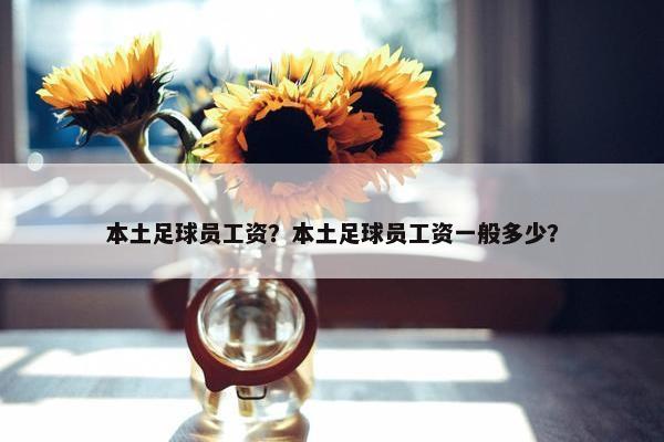 本土足球员工资？本土足球员工资一般多少？