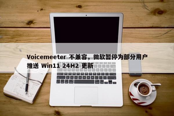 Voicemeeter 不兼容，微软暂停为部分用户推送 Win11 24H2 更新