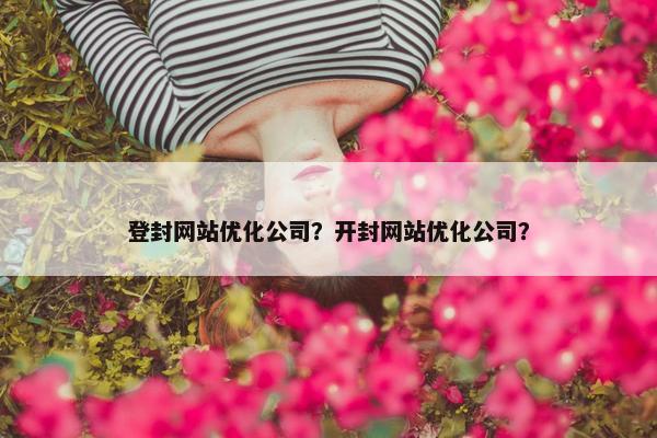 登封网站优化公司？开封网站优化公司？