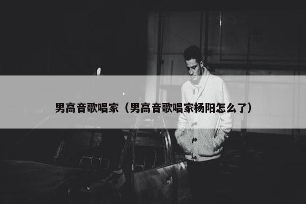 男高音歌唱家（男高音歌唱家杨阳怎么了）