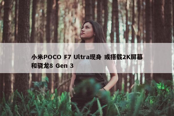 小米POCO F7 Ultra现身 或搭载2K屏幕和骁龙8 Gen 3