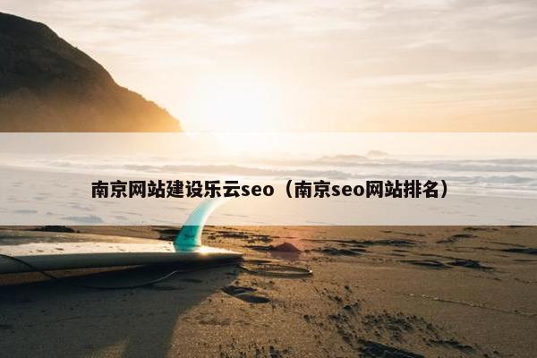 南京网站建设乐云seo（南京seo网站排名）