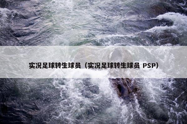 实况足球转生球员（实况足球转生球员 PSP）