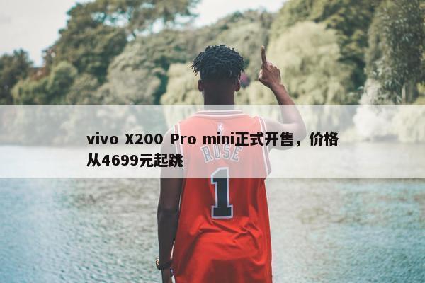 vivo X200 Pro mini正式开售，价格从4699元起跳