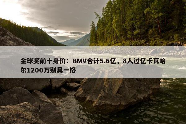 金球奖前十身价：BMV合计5.6亿，8人过亿卡瓦哈尔1200万别具一格