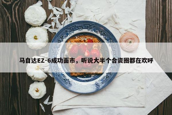 马自达EZ-6成功面市，听说大半个合资圈都在欢呼