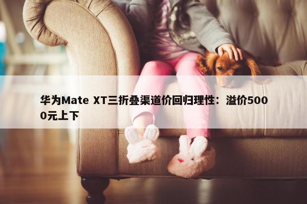 华为Mate XT三折叠渠道价回归理性：溢价5000元上下