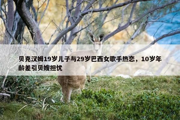 贝克汉姆19岁儿子与29岁巴西女歌手热恋，10岁年龄差引贝嫂担忧