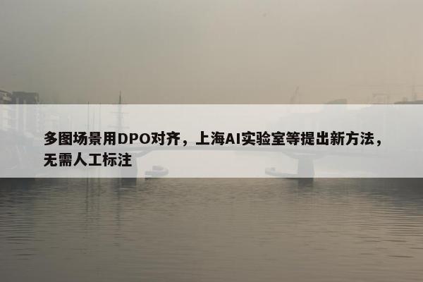 多图场景用DPO对齐，上海AI实验室等提出新方法，无需人工标注