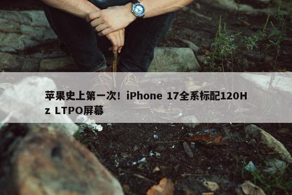 苹果史上第一次！iPhone 17全系标配120Hz LTPO屏幕