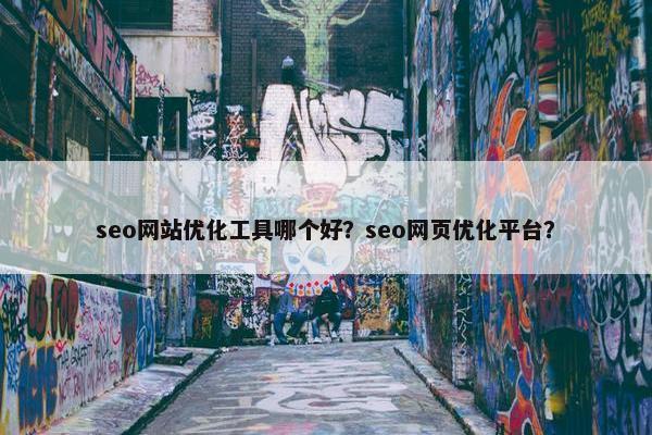 seo网站优化工具哪个好？seo网页优化平台？