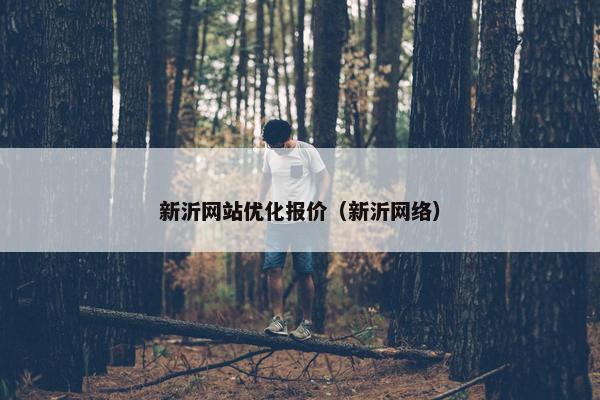 新沂网站优化报价（新沂网络）