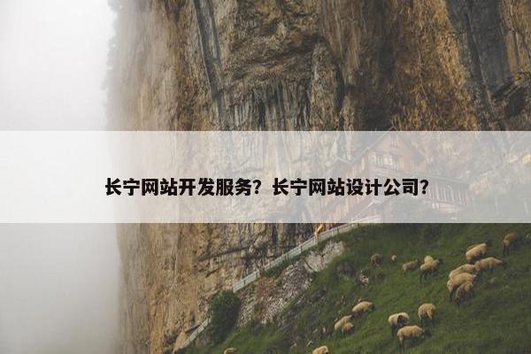 长宁网站开发服务？长宁网站设计公司？