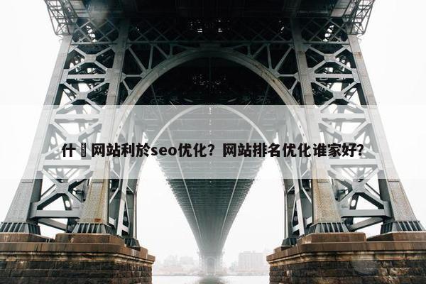 什麼网站利於seo优化？网站排名优化谁家好？