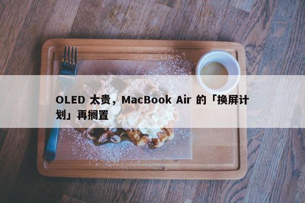 OLED 太贵，MacBook Air 的「换屏计划」再搁置