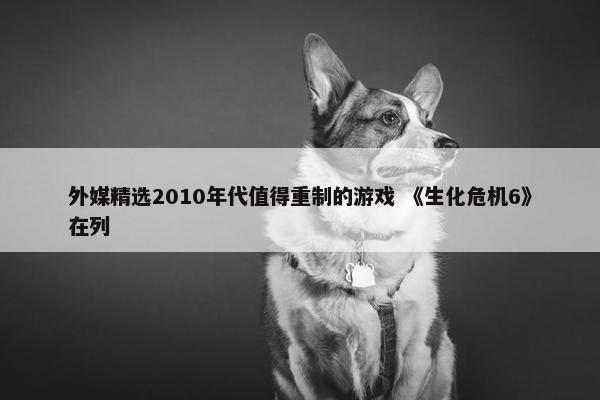 外媒精选2010年代值得重制的游戏 《生化危机6》在列