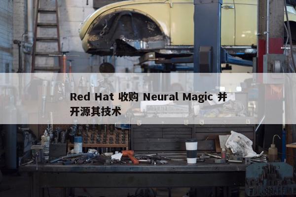 Red Hat 收购 Neural Magic 并开源其技术