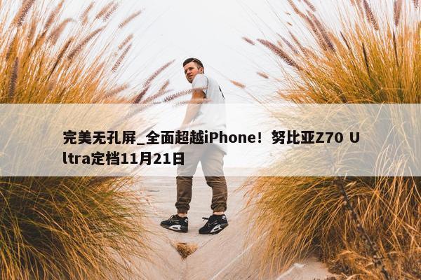 完美无孔屏_全面超越iPhone！努比亚Z70 Ultra定档11月21日