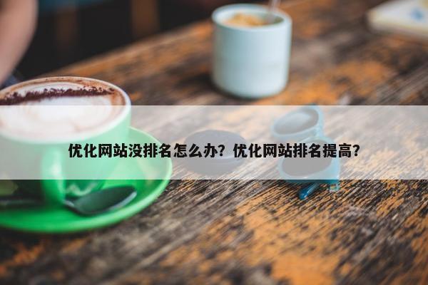 优化网站没排名怎么办？优化网站排名提高？