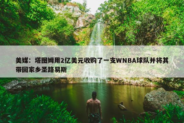 美媒：塔图姆用2亿美元收购了一支WNBA球队并将其带回家乡圣路易斯