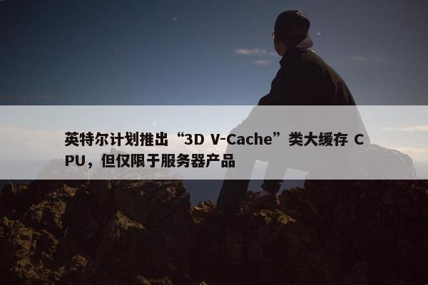 英特尔计划推出“3D V-Cache”类大缓存 CPU，但仅限于服务器产品