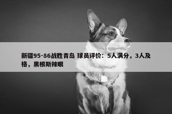 新疆95-86战胜青岛 球员评价：5人满分，3人及格，黑根斯辣眼