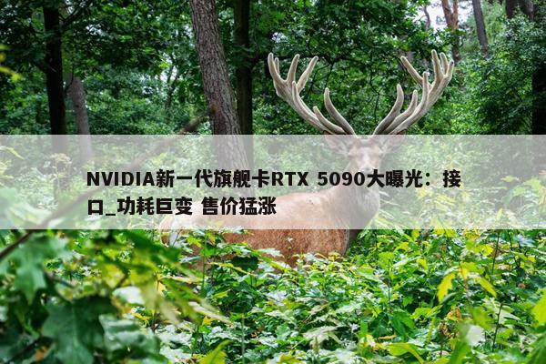 NVIDIA新一代旗舰卡RTX 5090大曝光：接口_功耗巨变 售价猛涨