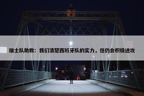 瑞士队助教：我们清楚西班牙队的实力，但仍会积极进攻