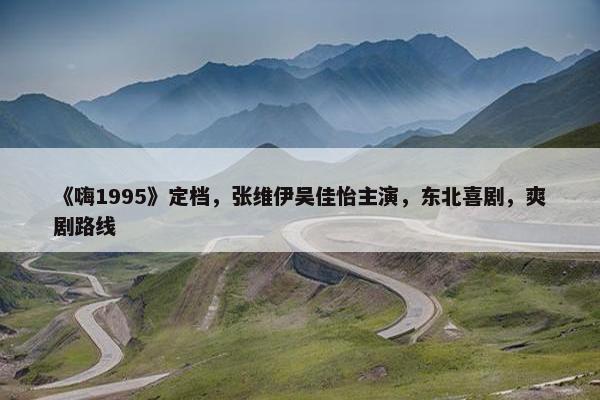 《嗨1995》定档，张维伊吴佳怡主演，东北喜剧，爽剧路线