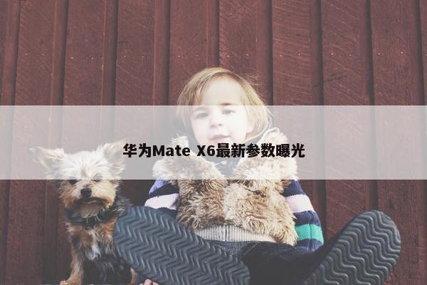 华为Mate X6最新参数曝光