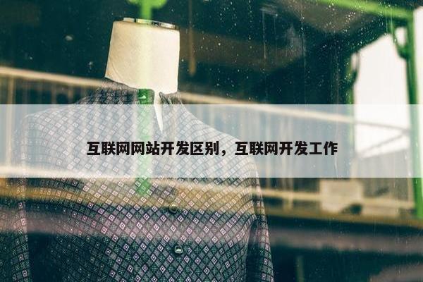 互联网网站开发区别，互联网开发工作