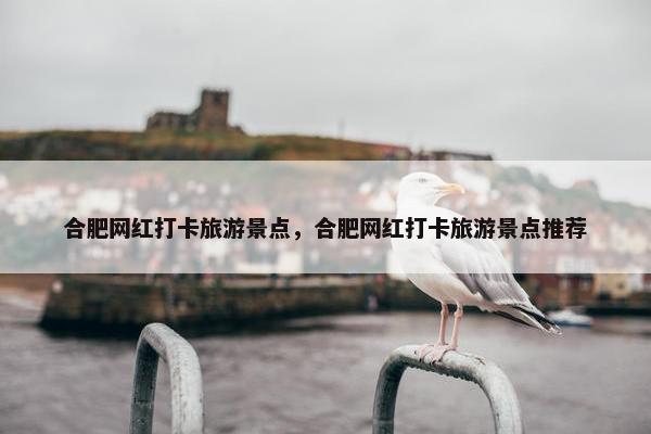 合肥网红打卡旅游景点，合肥网红打卡旅游景点推荐