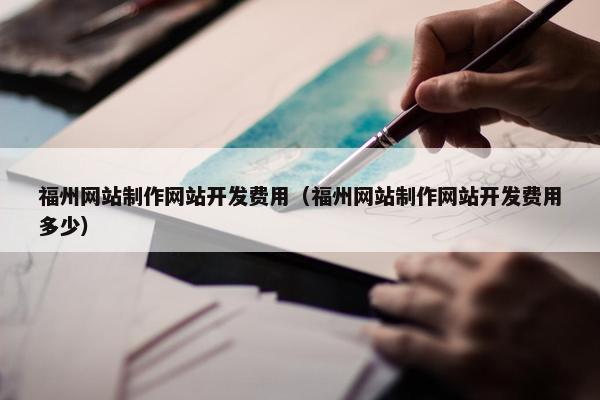 福州网站制作网站开发费用（福州网站制作网站开发费用多少）