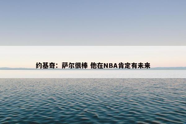 约基奇：萨尔很棒 他在NBA肯定有未来