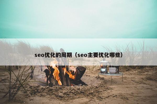 seo优化的周期（seo主要优化哪些）