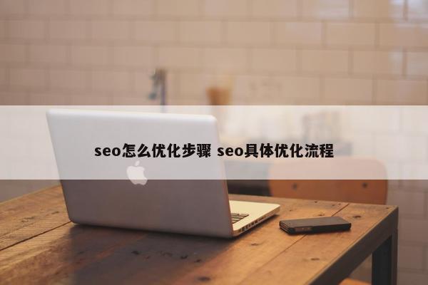 seo怎么优化步骤 seo具体优化流程