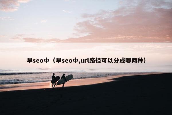 早seo中（早seo中,url路径可以分成哪两种）